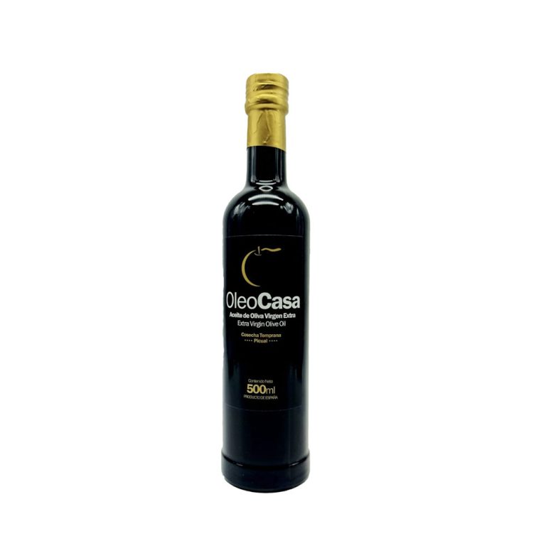 Oleocasa Premium Picual 500 ml – Aceite de Oliva Virgen Extra de Cosecha Temprana