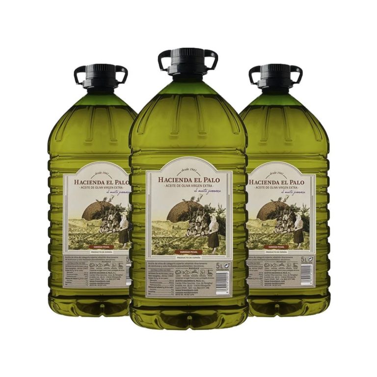 Pack 3 Garrafas Hacienda el Palo Picual 5L